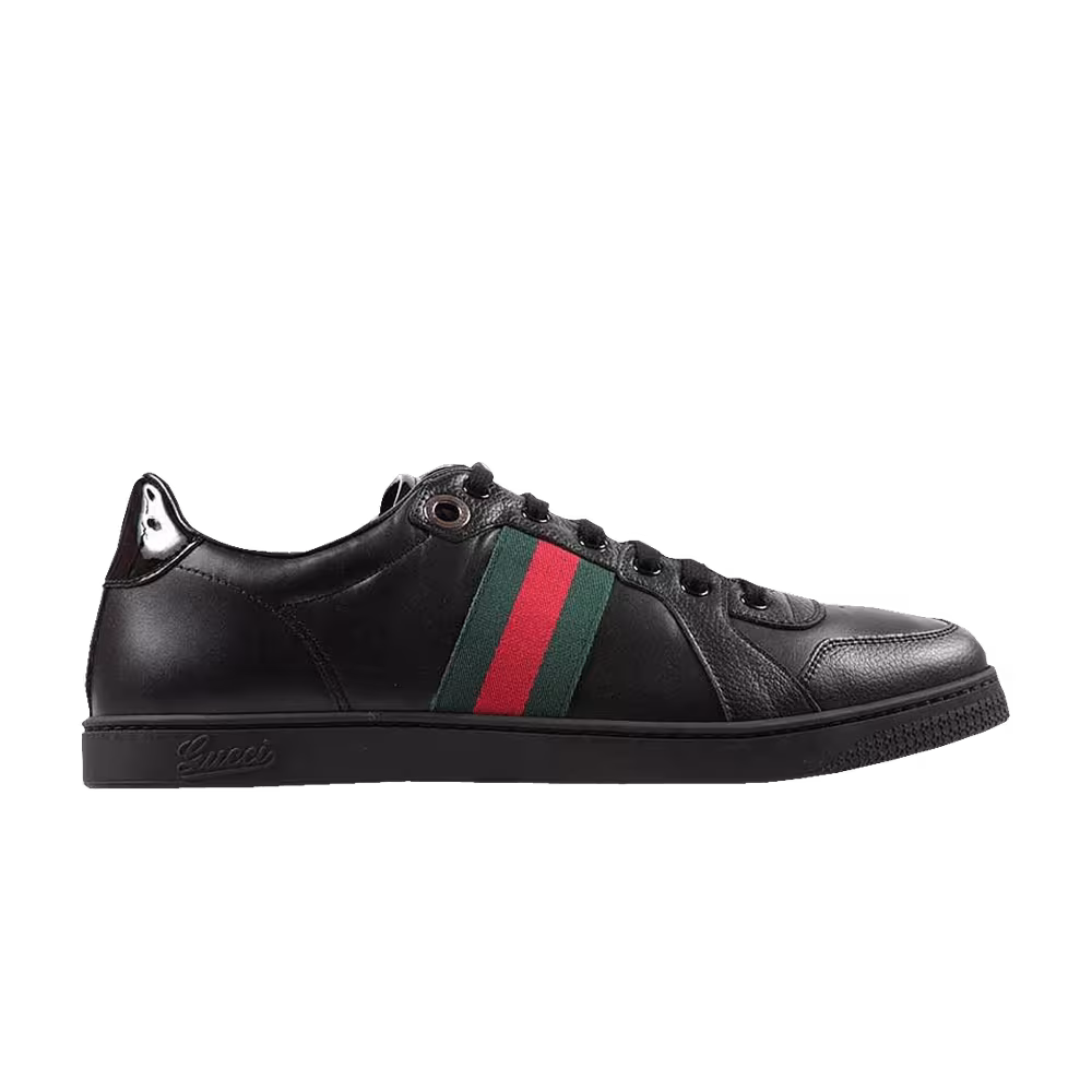Gucci Coda Web Stripe Low Black