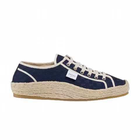 Gucci GG Espadrilles Sneaker 'Blue Mini GG'