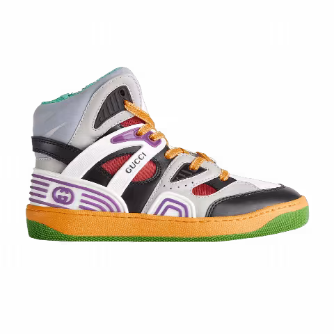 Gucci Basket High Kids 'Black Demetra'