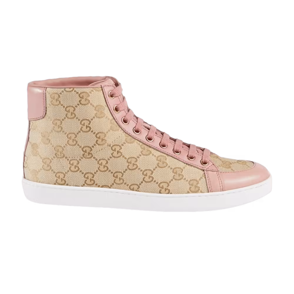 Gucci Women's Brooklyn GG High Top New Sand Cipria