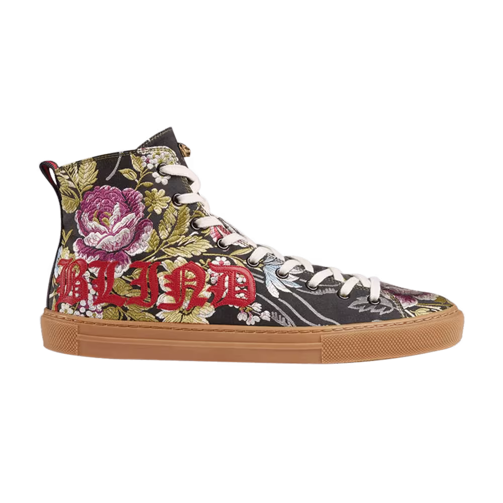 Gucci Jacquard High Top Bouquet