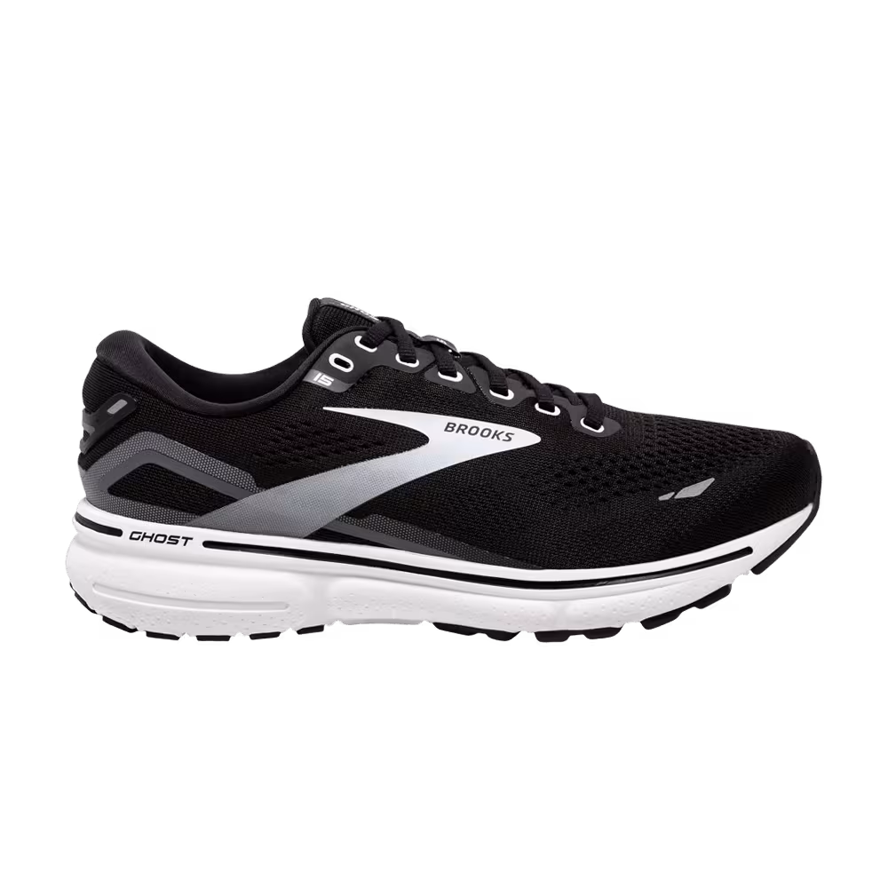 Brooks Ghost 15 Black White