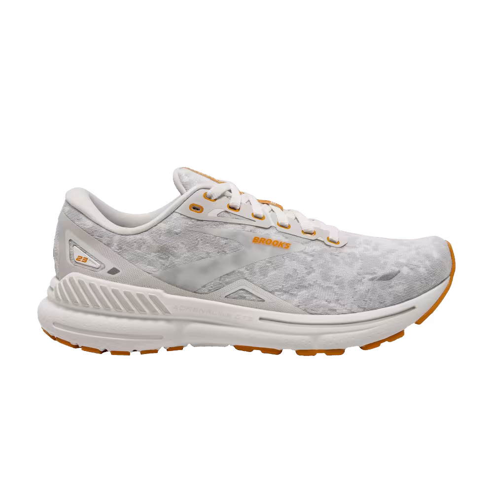 Brooks Adrenaline GTS 23 Blanc Grey Sunflower