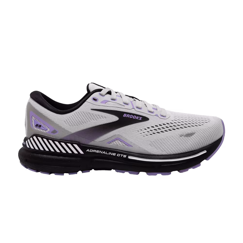 Brooks Women's Adrenaline GTS 23 2A Narrow Grey Purple