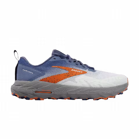 Brooks Cascadia 17 2E Wide 'Navy Firecracker'