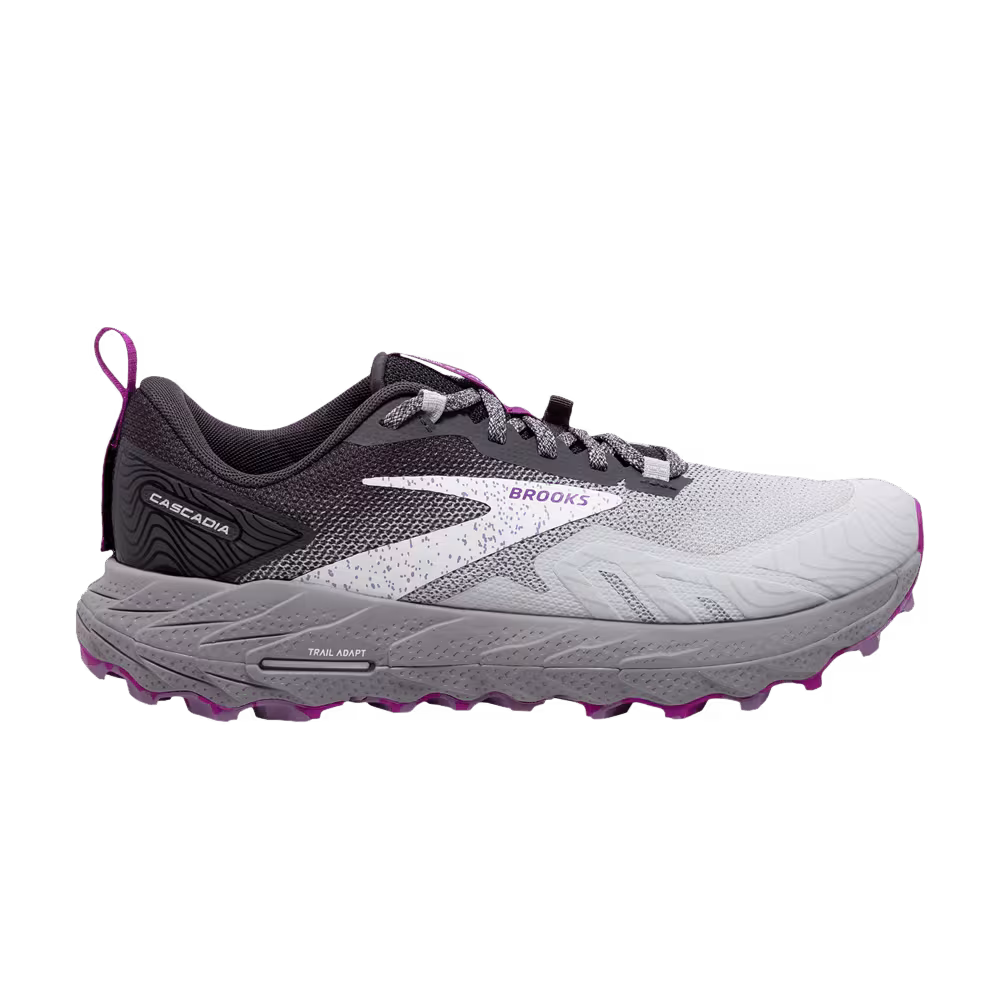 Brooks Women's Cascadia 17 Oyster Purple