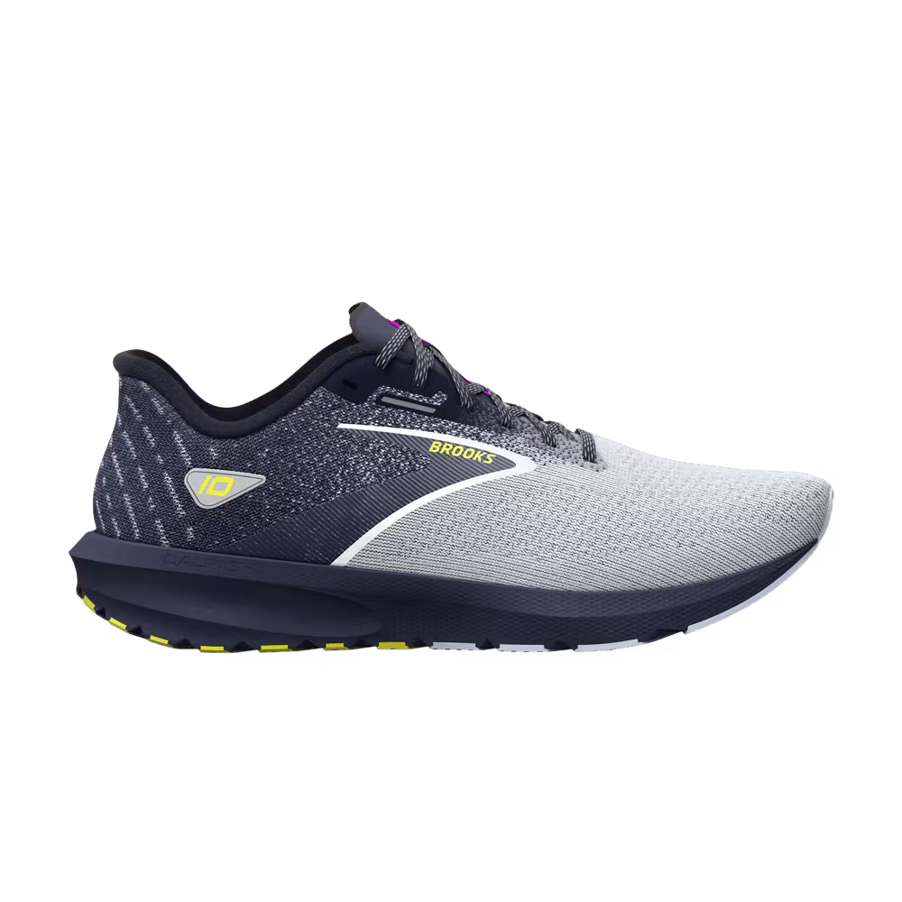 Brooks Launch 10 2E Wide Iris Ballad Blue