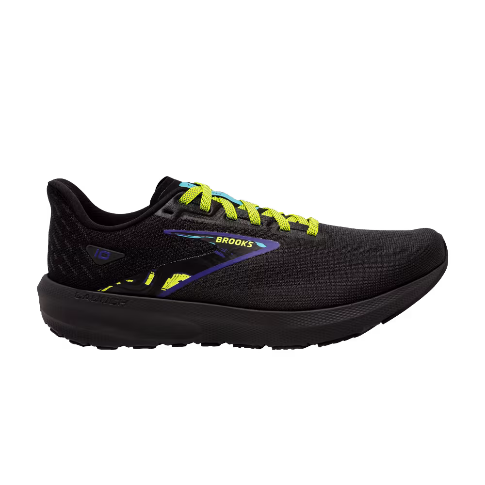 Brooks Launch 10 2E Wide Black Liberty