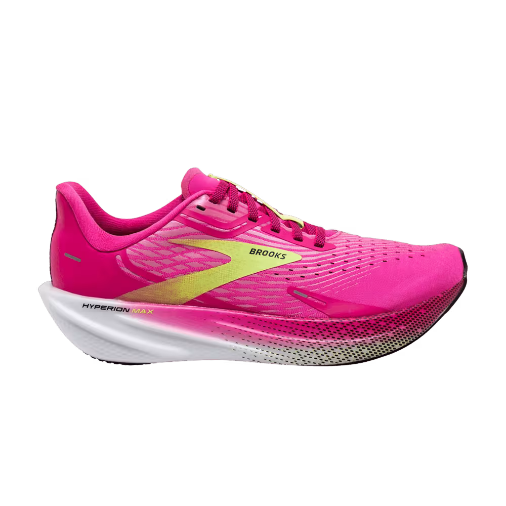 Brooks Women's Hyperion Max Pink Glow Green