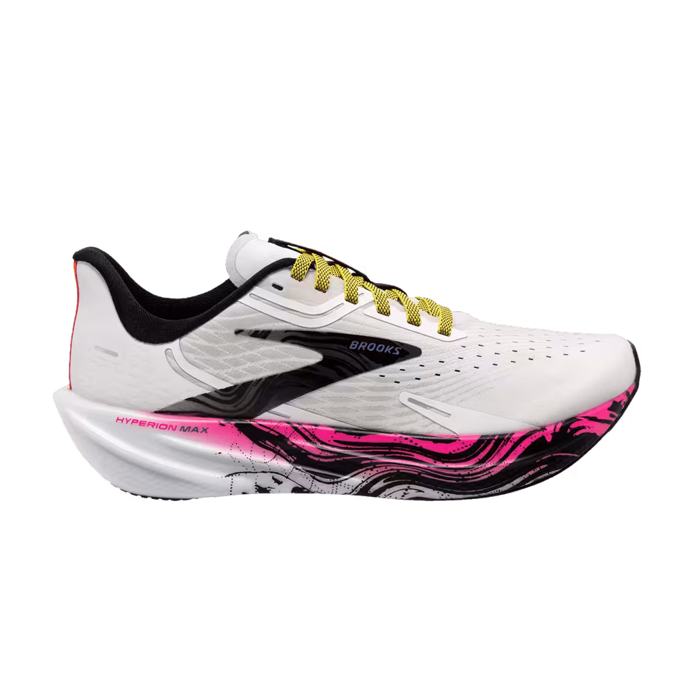 Brooks Women's Hyperion Max White Pink Glow