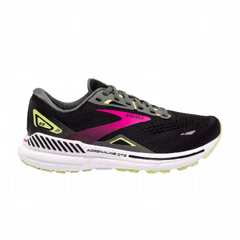 Brooks Wmns Adrenaline GTS 23 Wide 'Black Pink'