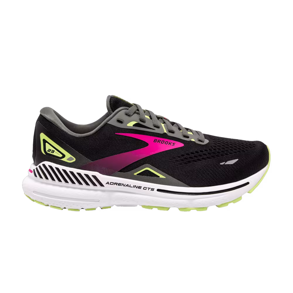 Brooks Women's Adrenaline GTS 23 Wide Black Pink