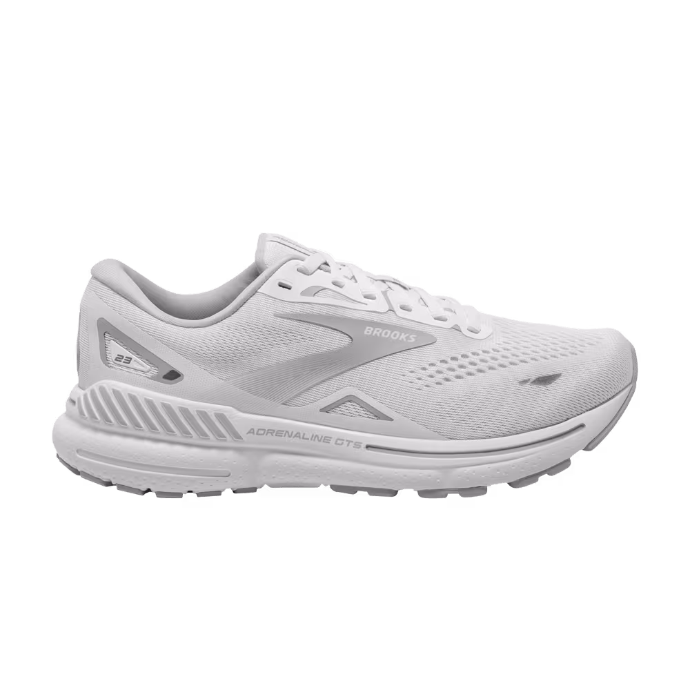 Brooks Women's Adrenaline GTS 23 Wide White Oyster