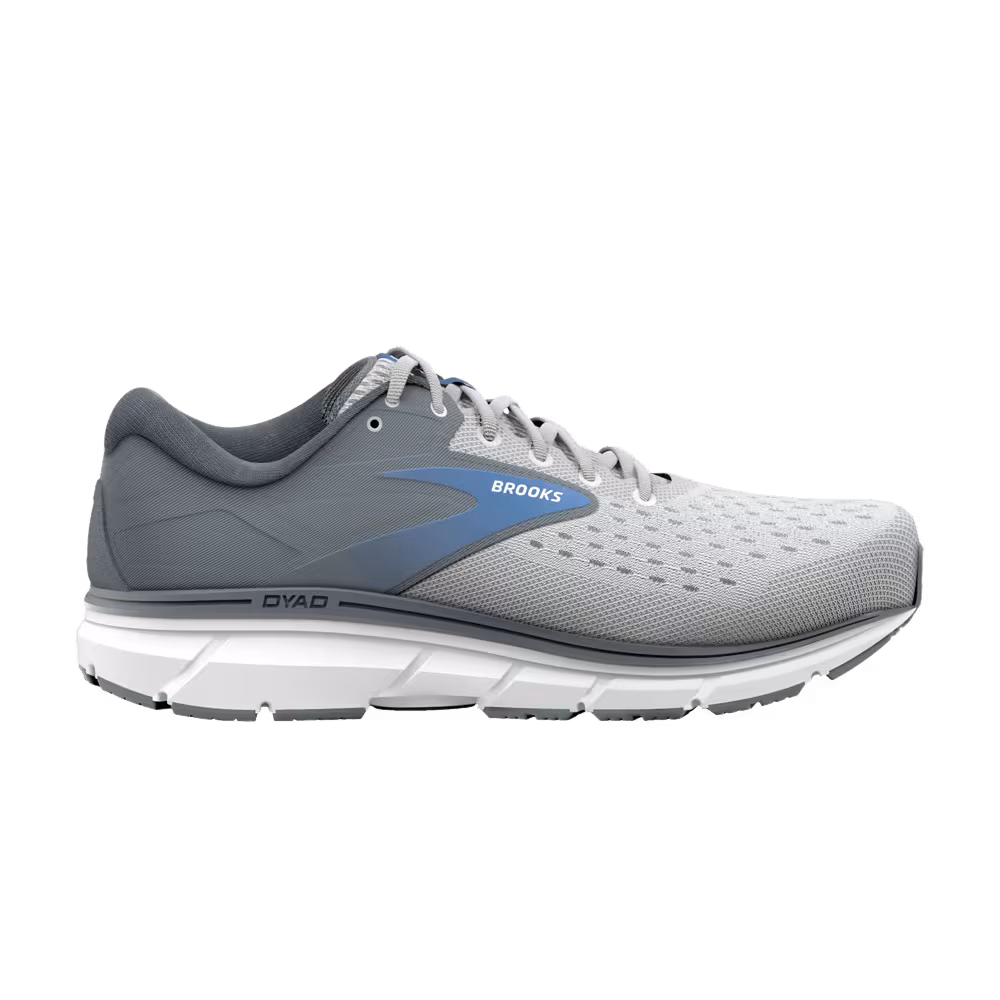 Brooks Women's Dyad 11 2E Wide Grey Blue