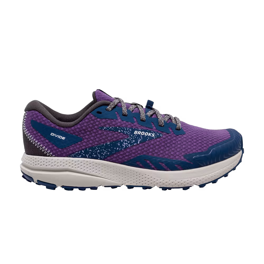 Brooks Women's Divide 4 Purple Navy