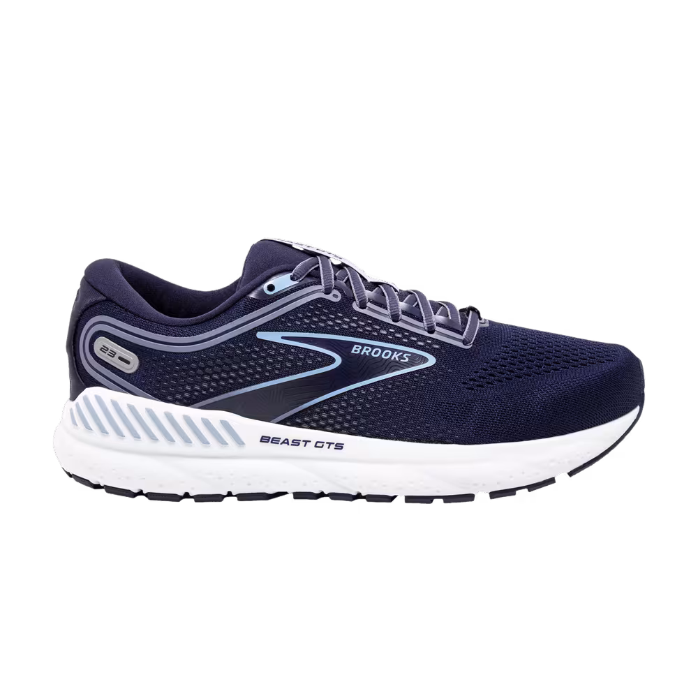 Brooks Beast GTS 23 4E Wide Peacoat White