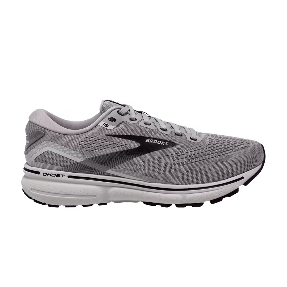 Brooks Ghost 15 2E Wide Alloy Black