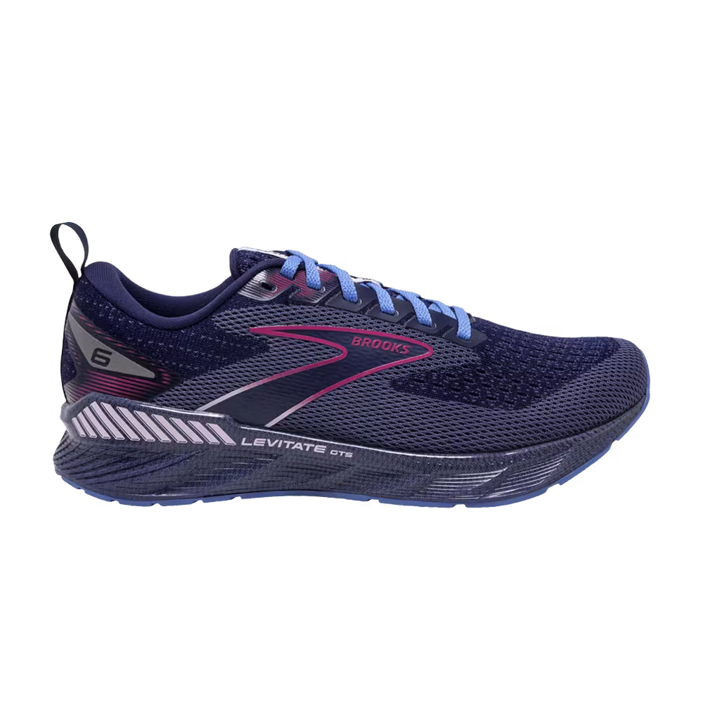 Brooks Women's Levitate GTS 6 Peacoat Pink Lady