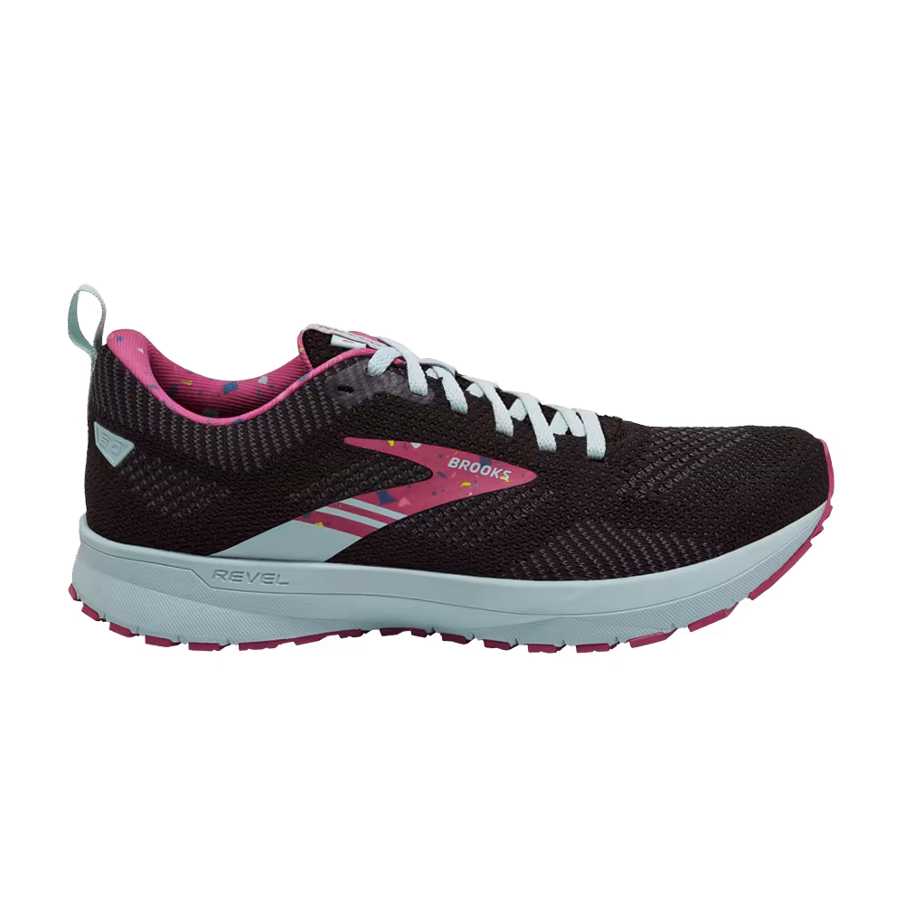 Brooks Women's Revel 5 Black Beetroot Plume