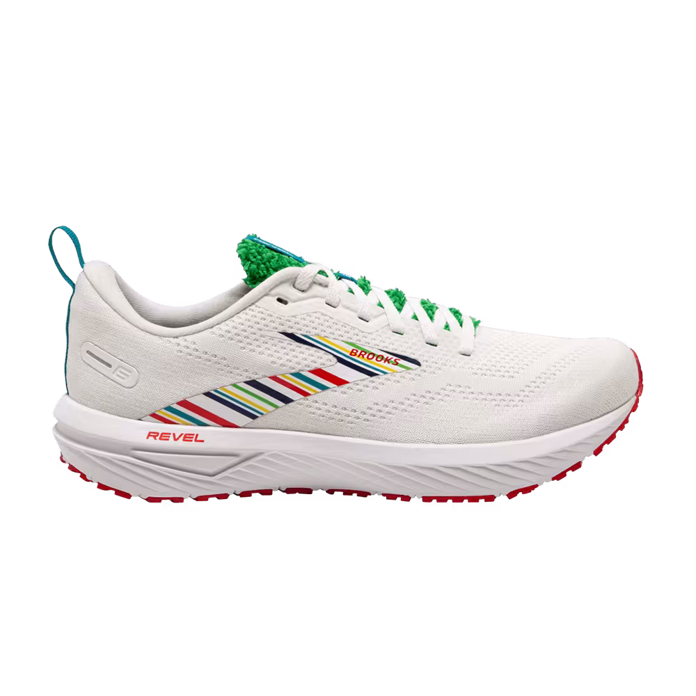 Brooks Revel 6 Multi-Color Stripes