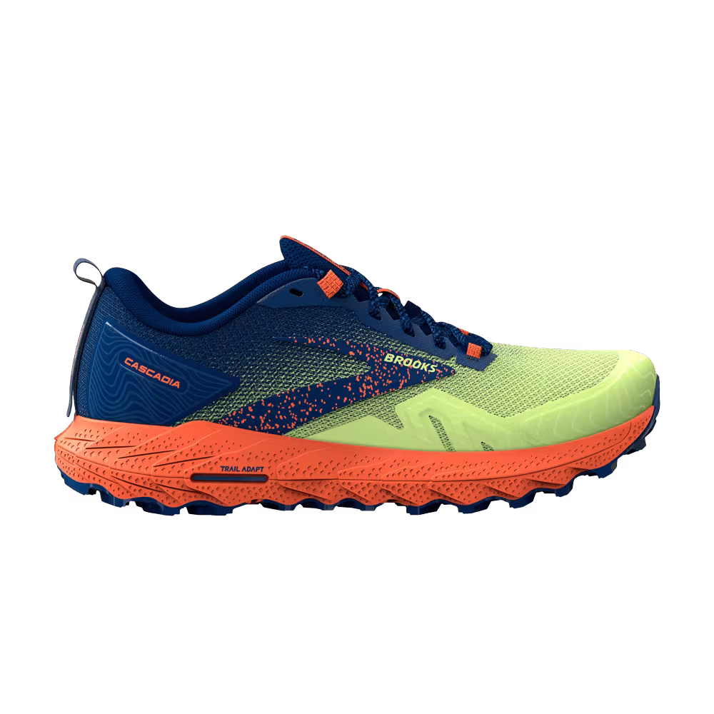 Brooks Cascadia 17 Sharp Green Navy