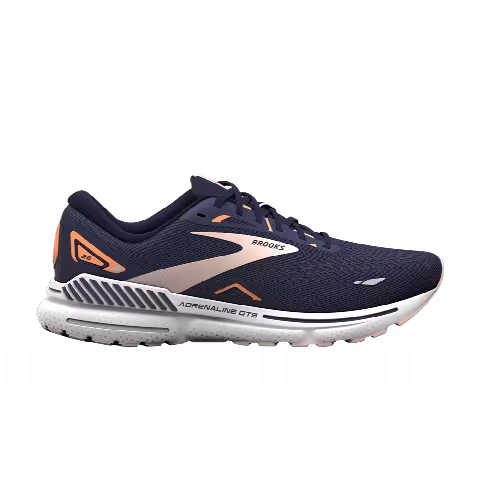 Brooks Wmns Adrenaline GTS 23 Wide 'Peacoat Peach'