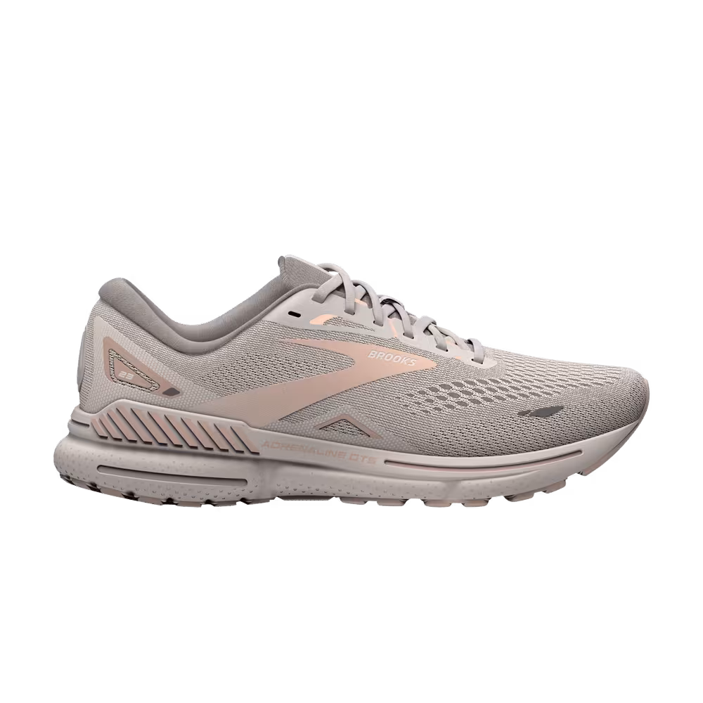 Brooks Women's Adrenaline GTS 23 Wide Crystal Grey Villa