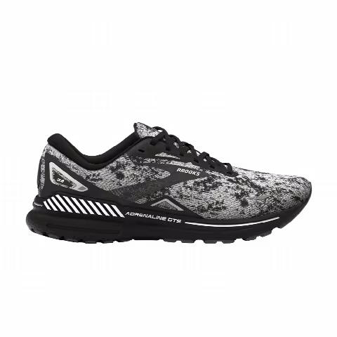 Brooks Wmns Adrenaline GTS 23 Wide 'White Grey Black'