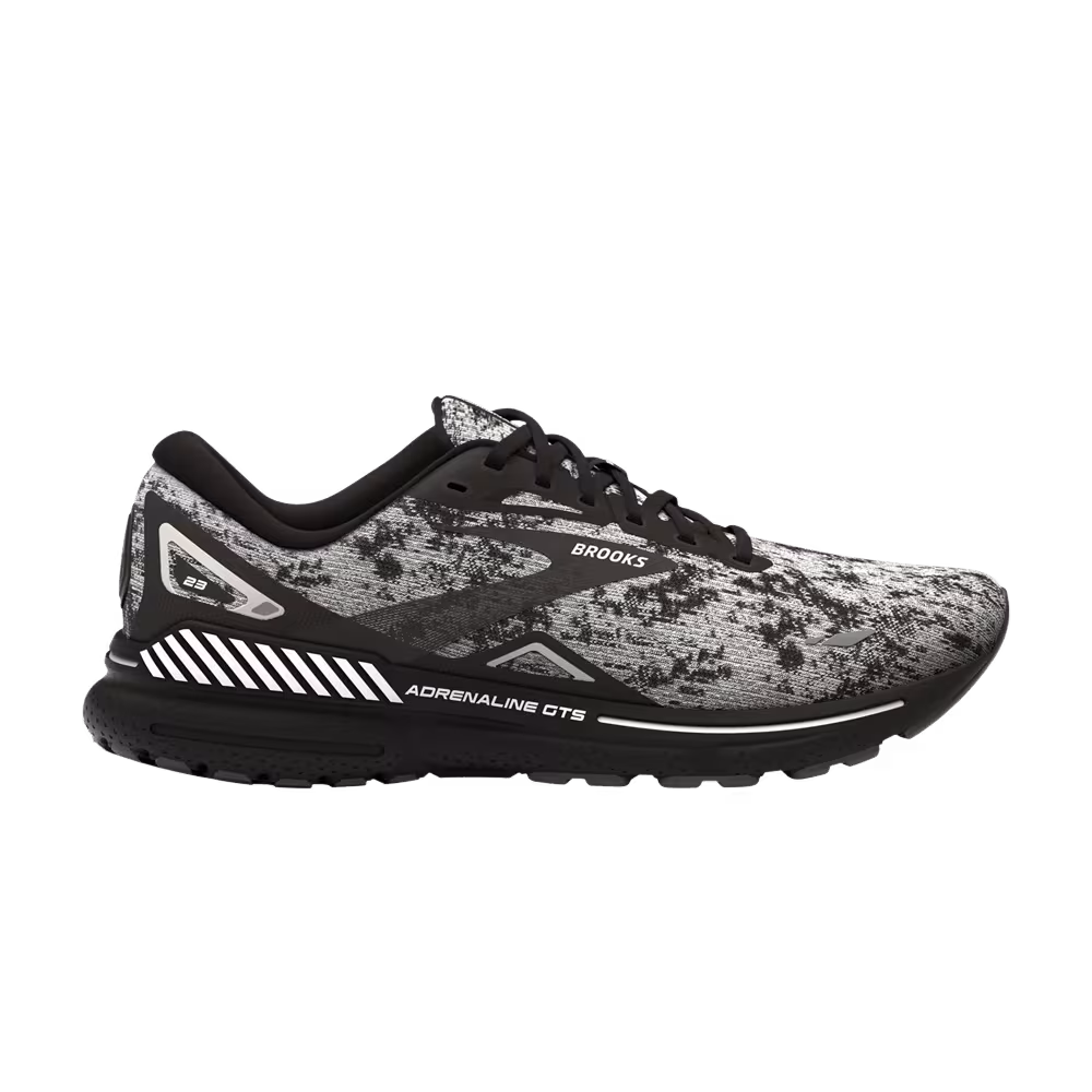 Brooks Women's Adrenaline GTS 23 Wide White Grey Black