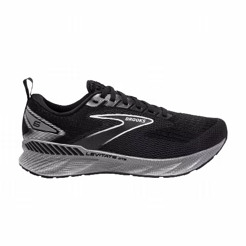 Brooks Wmns Levitate GTS 6 'Black White'