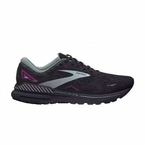 Brooks Wmns Adrenaline GTS 23 Wide 'Black Light Blue'