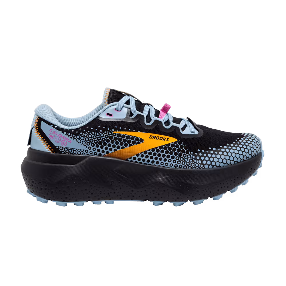 Brooks Women's Caldera 6 Black Blue Yellow