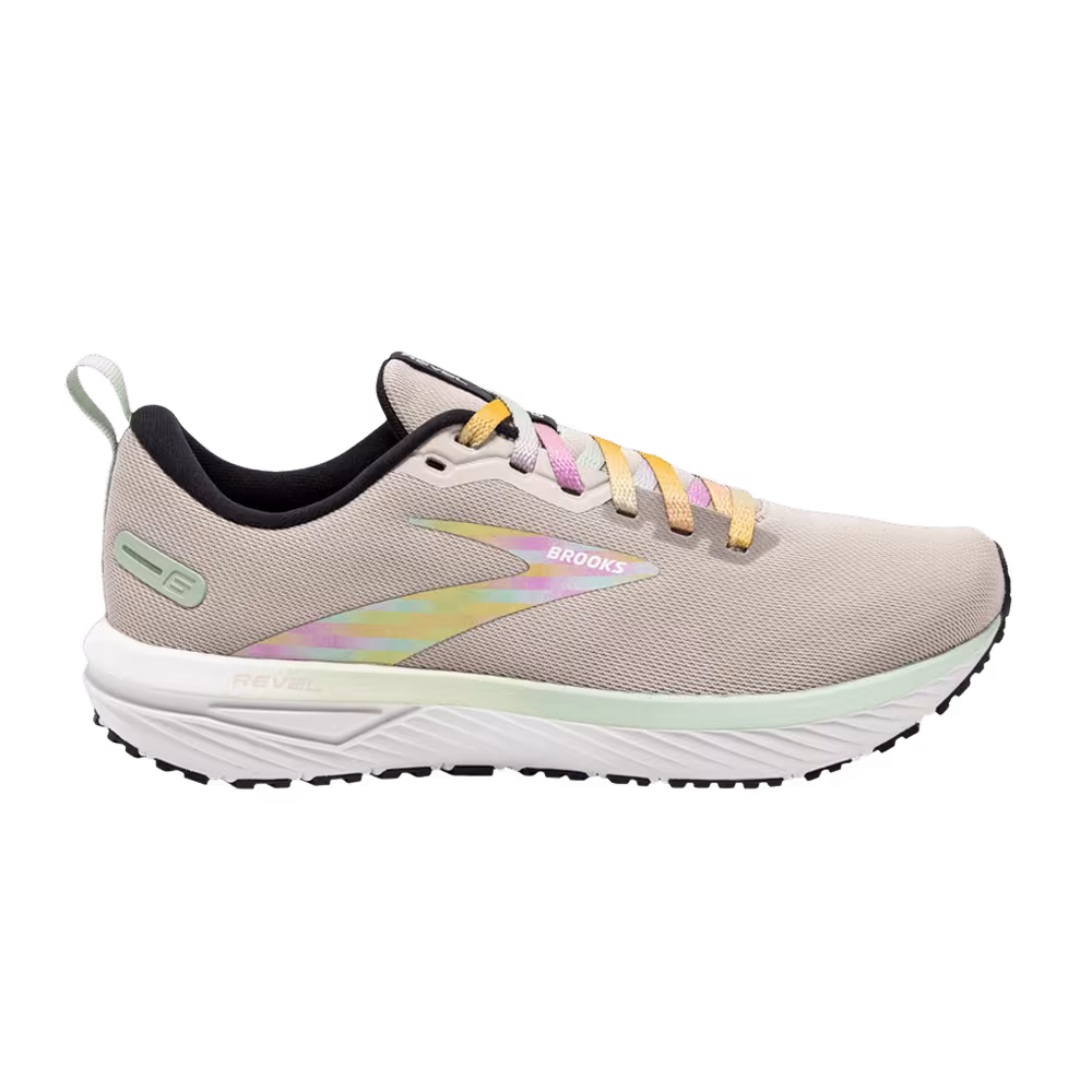 Brooks Women's Revel 6 White Silver Lining