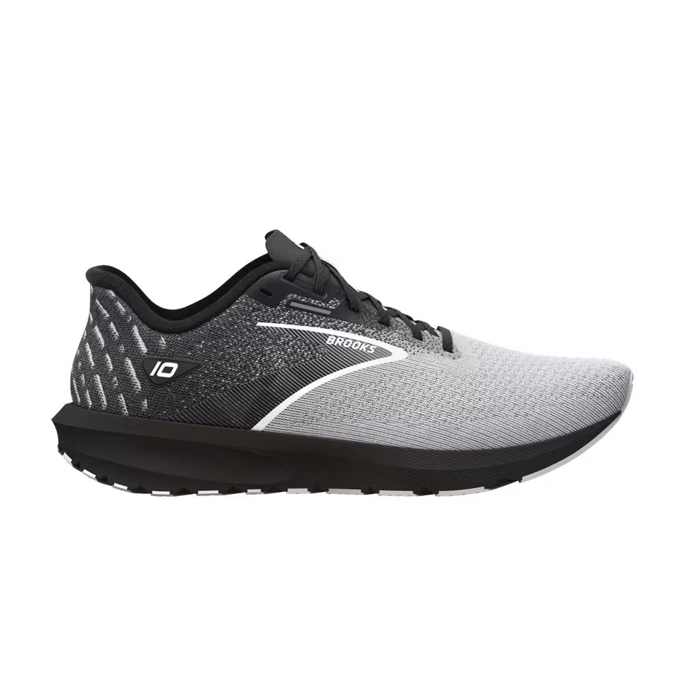 Brooks Launch 10 2E Wide Blackened Pearl