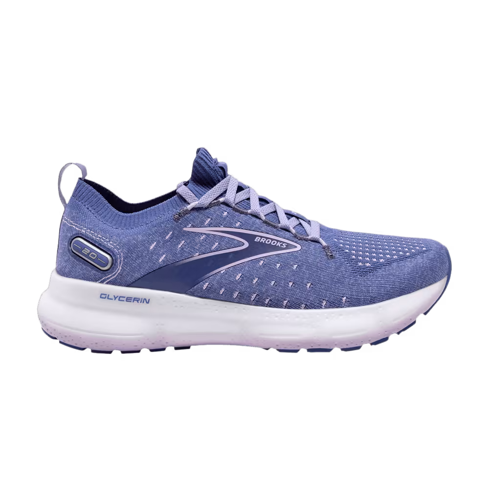 Brooks Women's Glycerin StealthFit 20 Blue Pastel Lilac