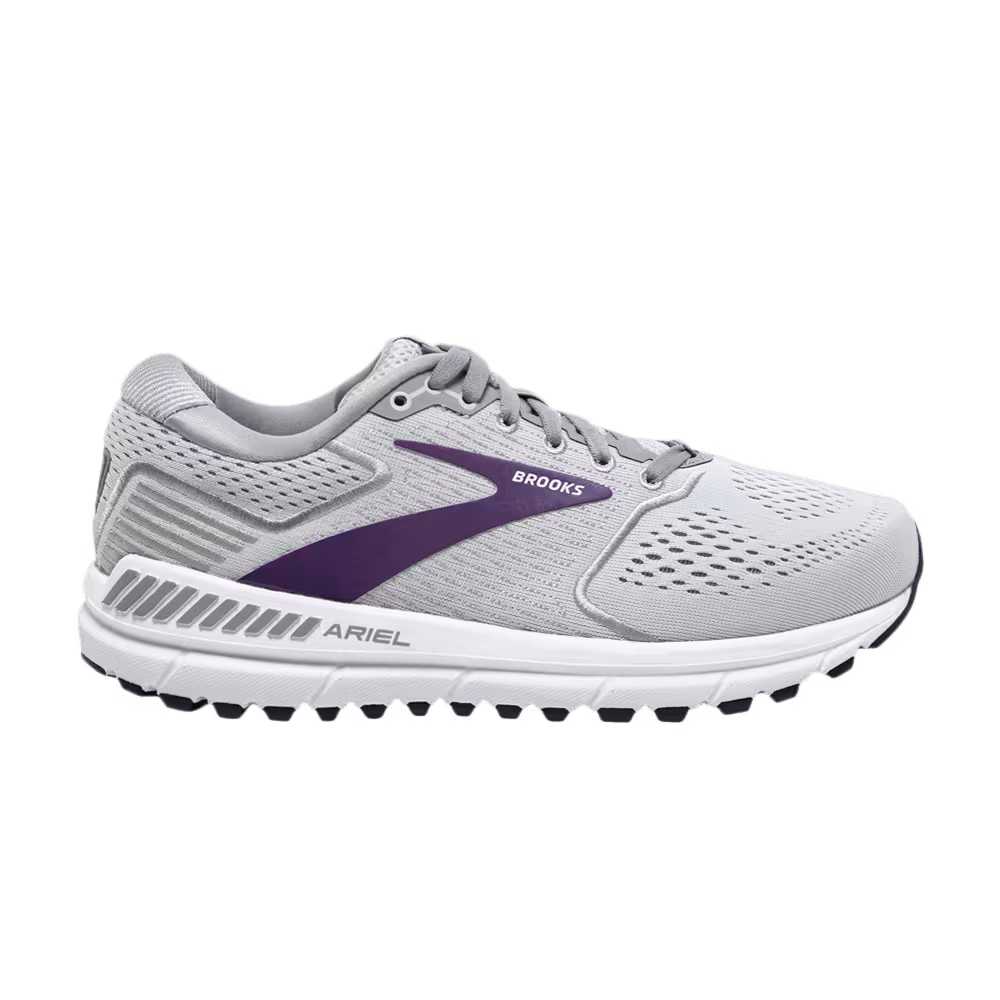 Brooks Women's Ariel 20 Wide Oyster Grape