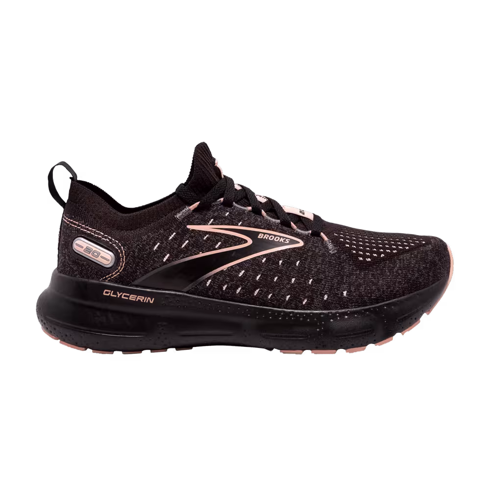 Brooks Women's Glycerin StealthFit 20 Black Peach