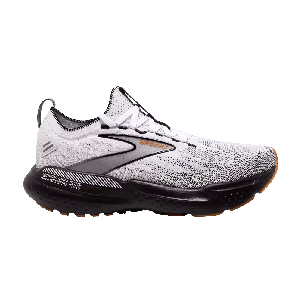 Brooks Glycerin StealthFit GTS 21 White Grey Black