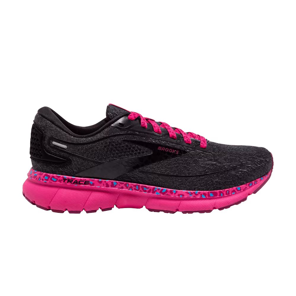 Brooks Women's Trace 2 Leopard - Magenta