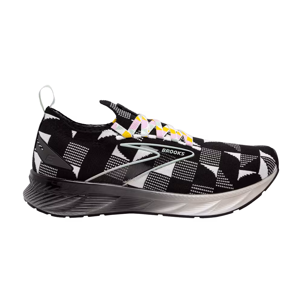 Brooks Women's Levitate StealthFit 6 Checkered - Black White