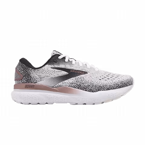 Brooks Wmns Ghost 16 'White Black Rose Gold'