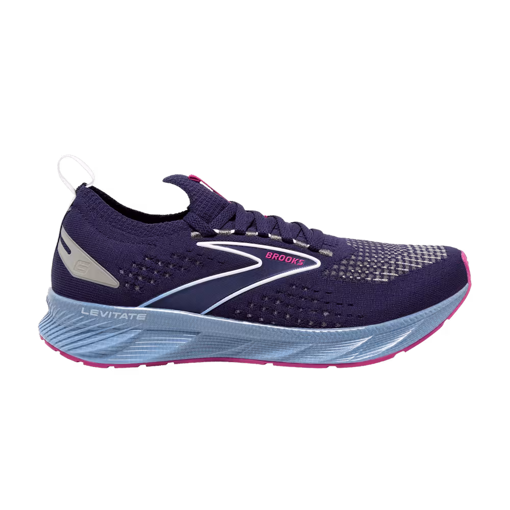 Brooks Women's Levitate StealthFit 6 Peacoat Lilac Rose