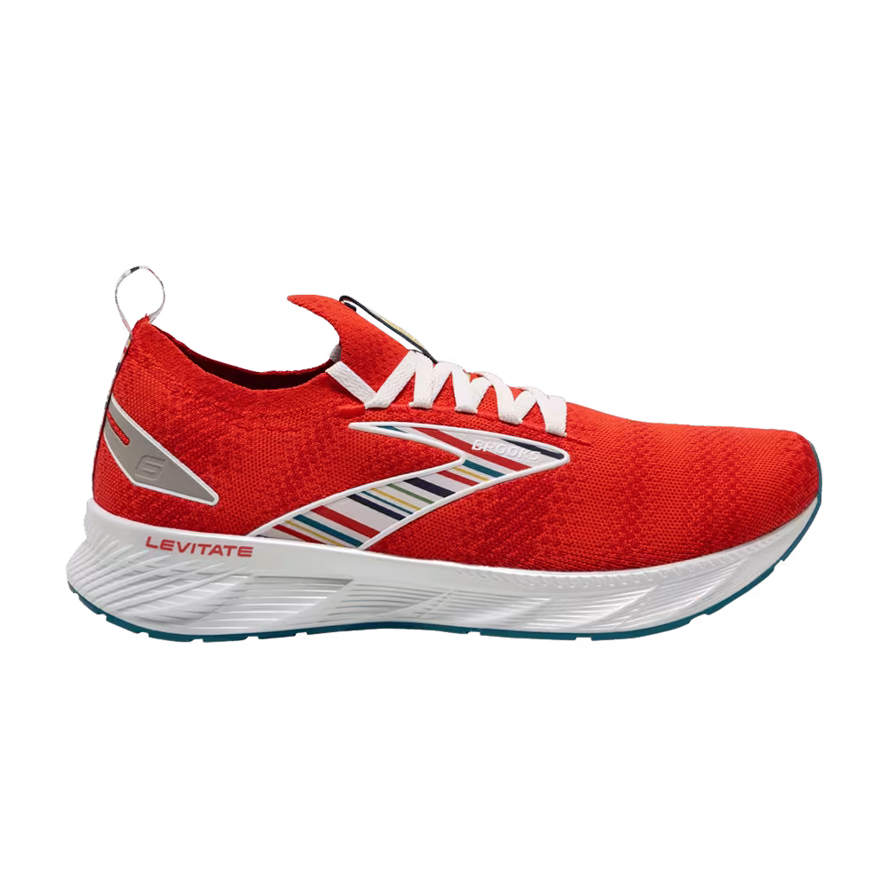 Brooks Levitate StealthFit 6 Multi-Color Stripes