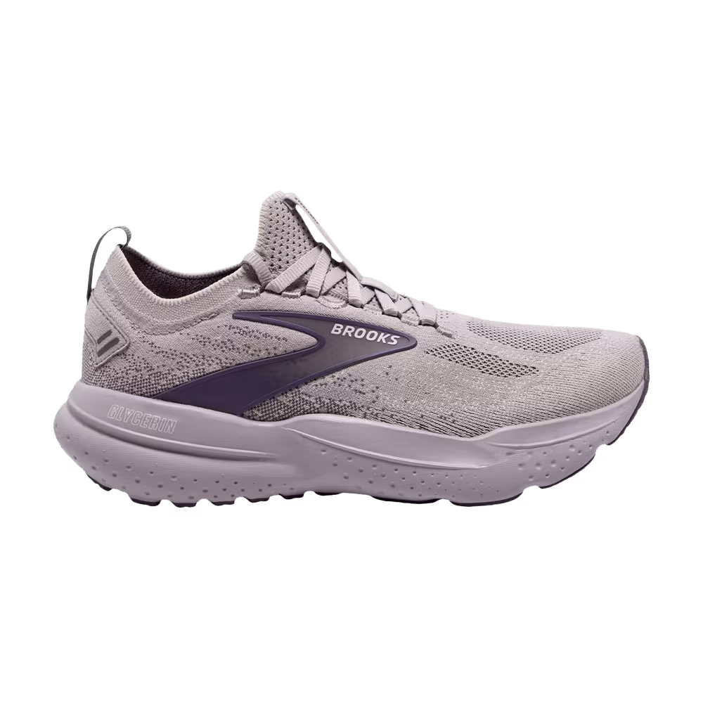 Brooks Women's Glycerin StealthFit 21 Raindrops Purple Sage