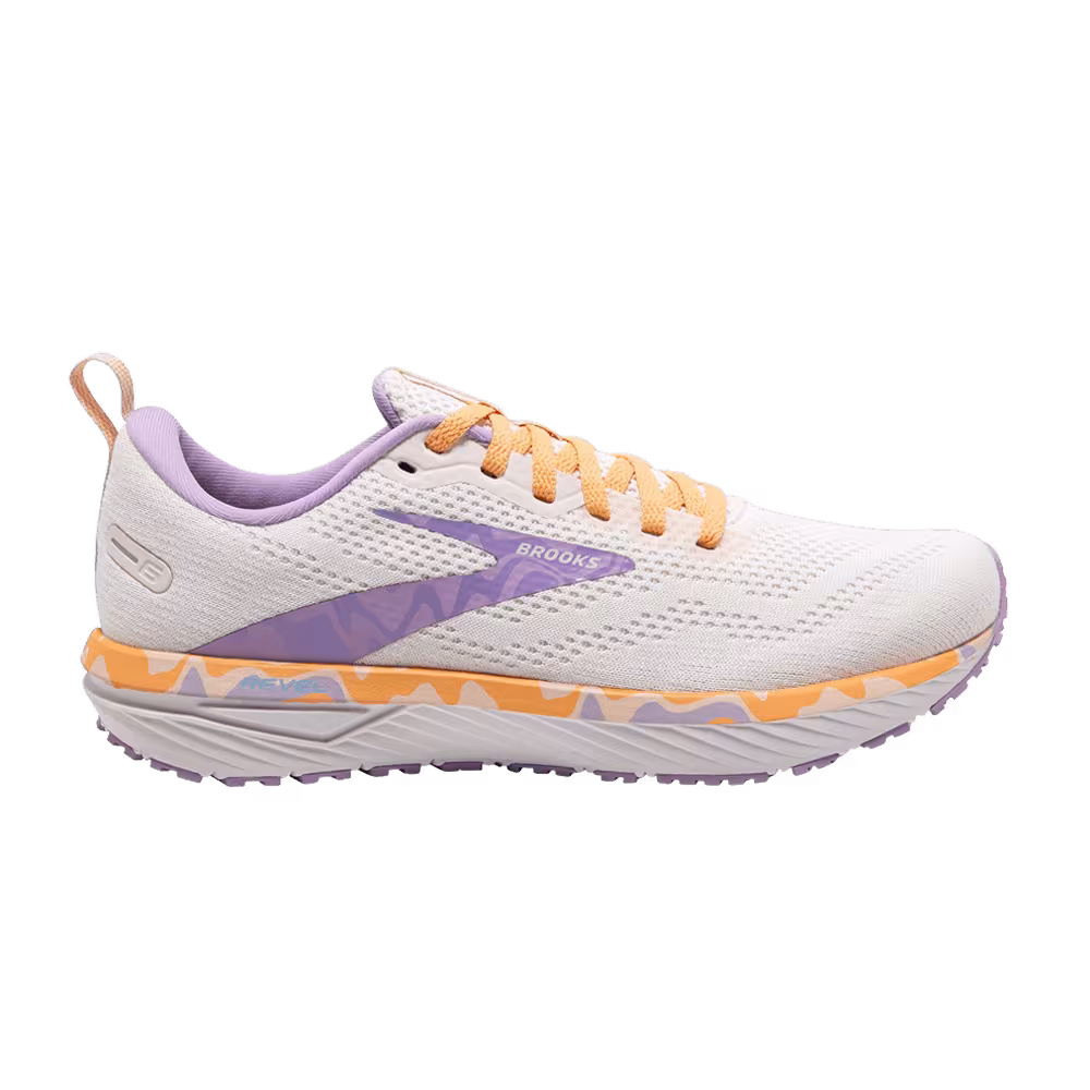 Brooks Women's Revel 6 White Lavendula