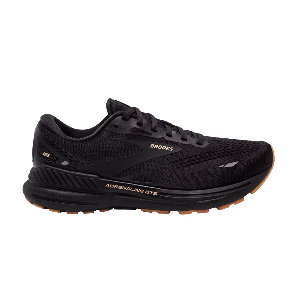 Brooks Adrenaline GTS 23 2E Wide Black Cream Biscuit