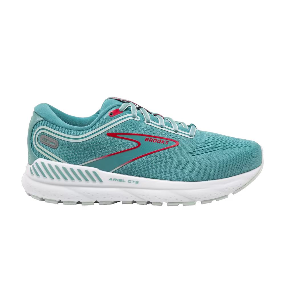 Brooks Women's Ariel GTS 2E Wide Nile Blue Bittersweet