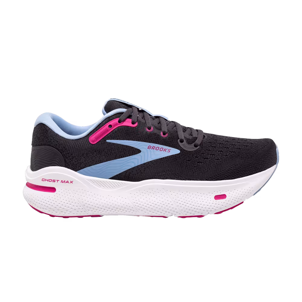 Brooks Women's Ghost Max 2E Wide Blue Yellow