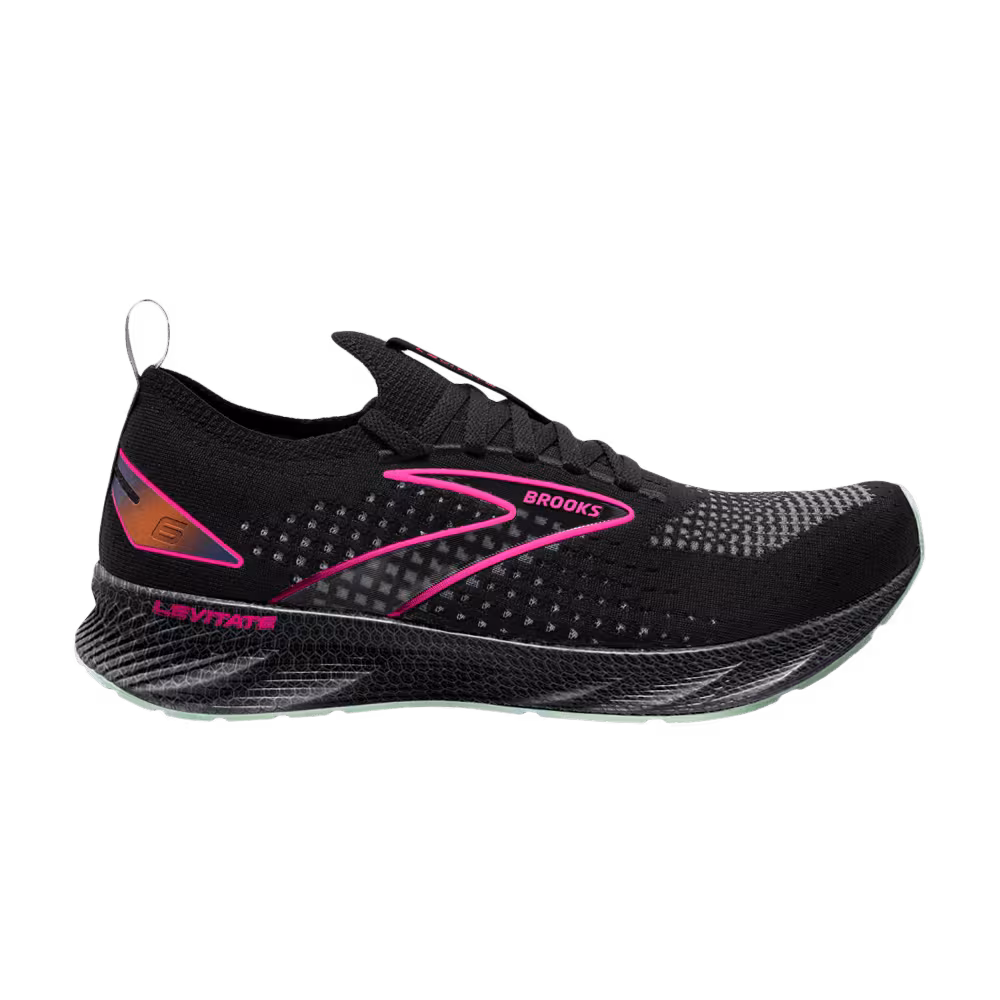 Brooks Women's Levitate StealthFit 6 Black Pink