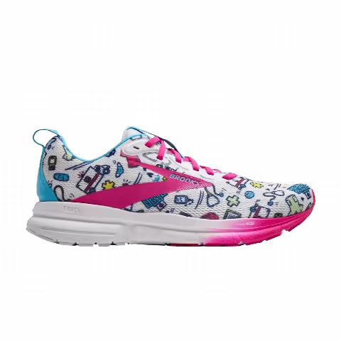 Brooks Wmns Trace 4 'Hero Pack - White Fuchsia'